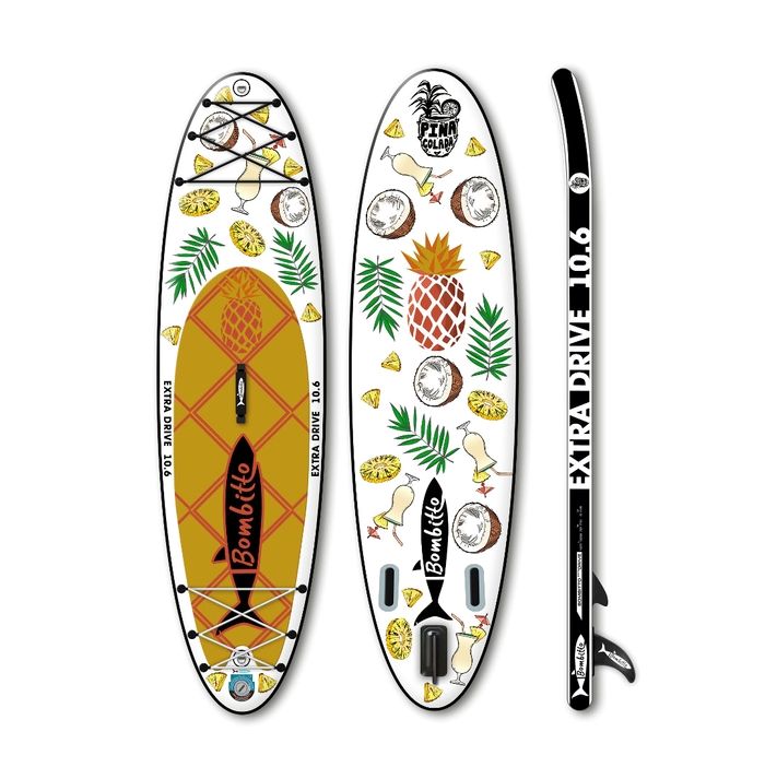 Надувная SUP доска Bombitto EXTRA DRIVE 10’6″ прокат