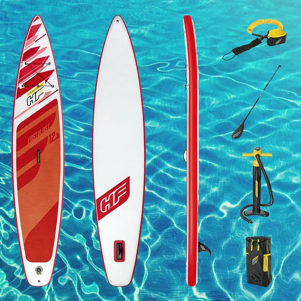 Надувная SUP-доска Hydro Force Fastblast Tech 12.6′ напрокат_07